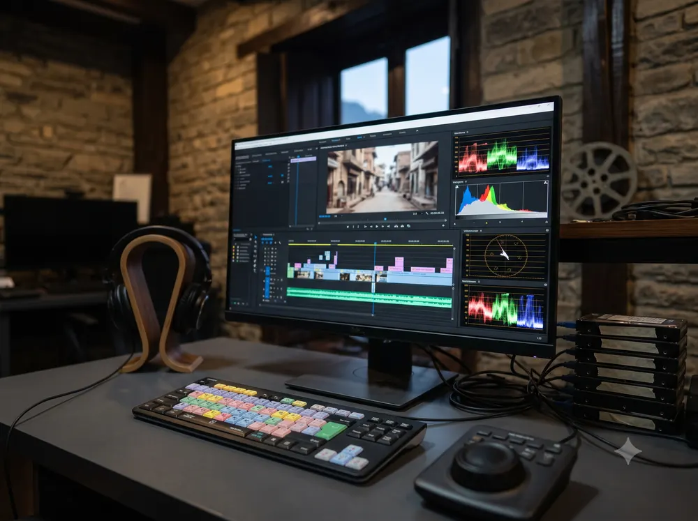 Video Editing course at GCI Topi